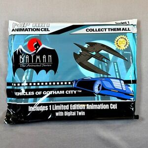 Batman The Animated Series Pop Art Animation Cel Series 1 Vehicles Gotham City